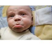 Picture of a pouting baby